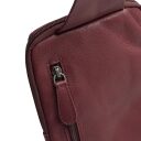 The Chesterfield Brand Kožená crossbody taška Isley C58.034718 vínovo červená zadné vrecko