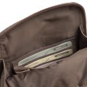 The Chesterfield Brand Kožená crossbody taška Isley C58.034740 hnedá vnútorné priehradky