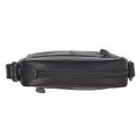 The Chesterfield Brand Kožená crossbody taška na doklady Laveno C48.138600 čierna pohľad zhora