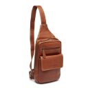 The Chesterfield Brand kožená crossbody taška Turella C58.071431 koňaková