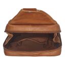 The Chesterfield Brand kožená crossbody taška Turella C58.071431 koňaková otvorená