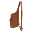 The Chesterfield Brand kožená crossbody taška Turella C58.071431 koňaková zadná strana