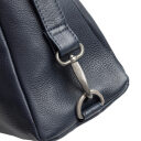The Chesterfield Brand Kožená kabelka - batoh 2v1 Azura tmavo modrá karabína