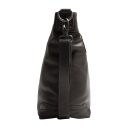 The Chesterfield Brand Kožená kabelka do ruky aj cez rameno Astero C48.142333 tmavo sivá bočný náhľad