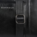 BURKELY Kožená kabelka do ruky aj cez rameno Creased Crystal  1001603.46.10 čierna