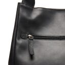The Chesterfield Brand Kožená kabelka do ruky aj cez rameno Fioline C48.139500 čierna detail