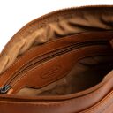 The Chesterfield Brand kožená kabelka do ruky aj cez rameno Harlan C48.144031 koňaková vnútorné priehradky