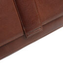 The Chesterfield Brand Kožená kabelka cez rameno Zora C48.144431 koňaková logo