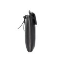 Bellicci Kožená crossbody kabelka na telefón KIA čierna BEKI-42/150 BLK - bočný pohľad
