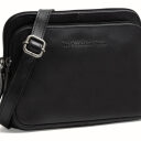 The Chesterfield Brand kožená kabelka cez rameno / crossbody Caia C48.144600 čierna predná strana