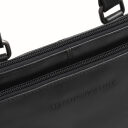 The Chesterfield Brand kožená kabelka cez rameno / crossbody Caia C48.144600 čierna logo
