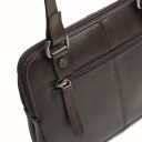 The Chesterfield Brand kožená kabelka cez rameno / crossbody Caia C48.144601 hnedá zadná priehradka