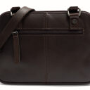 The Chesterfield Brand kožená kabelka cez rameno / crossbody Caia C48.144601 hnedá zadná strana