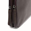 The Chesterfield Brand kožená kabelka cez rameno / crossbody Caia C48.144601 hnedá dva zipsy