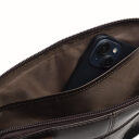 The Chesterfield Brand kožená kabelka cez rameno / crossbody Caia C48.144601 hnedá otvorená