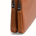 The Chesterfield Brand kožená kabelka cez rameno / crossbody Caia C48.144631 koňaková dva zipsy