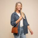 The Chesterfield Brand kožená kabelka cez rameno / crossbody Caia C48.144631 koňaková ako crossbody