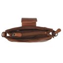 The Chesterfield Brand kožená kabelka cez rameno / crossbody Calora C48.140731 koňaková otvorená