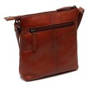 The Chesterfield Brand Kožená kabelka cez rameno / crossbody Sienna C48.139431 koňaková zadná strana