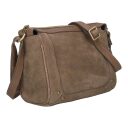 BURKELY Kožená kabelka cez rameno / crossbody Sierra 1002106.25.25 čierna