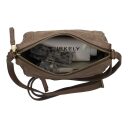 BURKELY Kožená kabelka cez rameno / crossbody Sierra 1002106.25.25 čierna