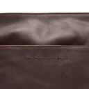 The Chesterfield Brand Dámska kožená kabelka cez rameno Lunton C48.139701 hnedá logo