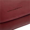 The Chesterfield Brand Kožená kabelka cez rameno Miloa C48.142118 vínovo červená