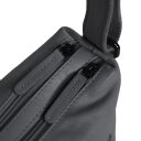 DANIEL RAY kabelka cez rameno / crossbody Muswellbrook DRL 16.1598.25 tmavošedá dva hlavné zipsy