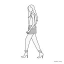 DANIEL RAY kabelka cez rameno / crossbody Muswellbrook DRL 16.1598.59 svetlosivá na postave