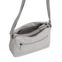 DANIEL RAY kabelka cez rameno / crossbody Muswellbrook DRL 16.1598.59 svetlo sivá otvorená