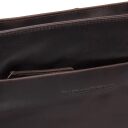 The Chesterfield Brand Dámska kožená kabelka cez rameno Navene C48.136301 hnedá logo