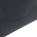 The Chesterfield Brand Kožená kabelka cez rameno Nerissa C48.143710 tmavomodrá logo
