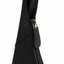The Chesterfield Brand Kožená kabelka cez rameno Neya C48.144700 čierna detail zips