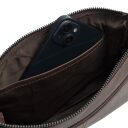 The Chesterfield Brand kožená kabelka cez rameno Orinoco C48.144201 hnedá otvorená
