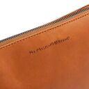 The Chesterfield Brand kožená kabelka cez rameno Orinoco C48.144231 koňaková logo