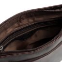 The Chesterfield Brand kožená kabelka cez rameno Vayana C48.144801 hnedá vnútorné priehradky