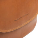 The Chesterfield Brand kožená kabelka cez rameno Vayana C48.144831 koňaková logo
