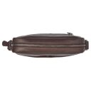 The Chesterfield Brand Dámska kožená kabelka cez rameno Westmere C48.139601 hnedá náhľad zhora