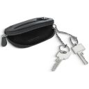 Bugatti kožená kľúčenka / puzdro na kľúče RFID Black Magic 49123501 čierne otvorená