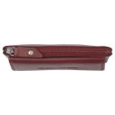 The Chesterfield Brand kožená kľúčenka Torano C08.061604 červená zips