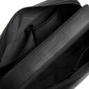The Chesterfield Brand Kožená kozmetická taška Montelaro C08.063900 čierna vnútorné priehradky