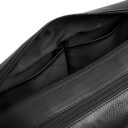 The Chesterfield Brand Kožená kozmetická taška Montelaro C08.063900 čierna otvorená