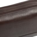 The Chesterfield Brand Kožená kozmetická taška Montelaro C08.063901 hnedá logo