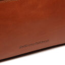 The Chesterfield Brand Kožená kozmetická taška Trevia C08.054231 koňaková logo
