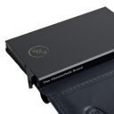 Kožená peňaženka - puzdro na karty RFID Althea tmavomodrá detail