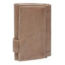 The Chesterfield Brand Kožená peňaženka - puzdro na karty RFID C08.045805 Mannheim béžová zadná strana