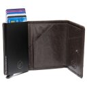 The Chesterfield Brand Kožená peňaženka - puzdro na karty RFID Gabriela C08.060701 hnedá otvorená