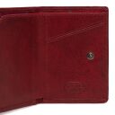 The Chesterfield Brand Kožená peňaženka - puzdro na karty RFID Paris C08.044104 červená