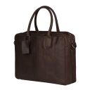 BURKELY Kožená taška na notebook 15,6" Taylor Worker 9007979.22.20 hnedá bočný náhľad