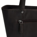 The Chesterfield Brand Kožená shopper kabelka Anira C38.023101 hnedá zadná priehradka